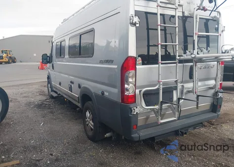 2016 Ram Promaster 3500 High Roof from USA, damaged, VIN 3C6URVJG3GE123848
